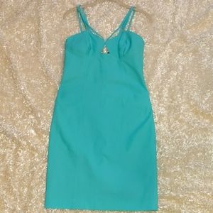 NWT Fashion star turq dress . Size 8